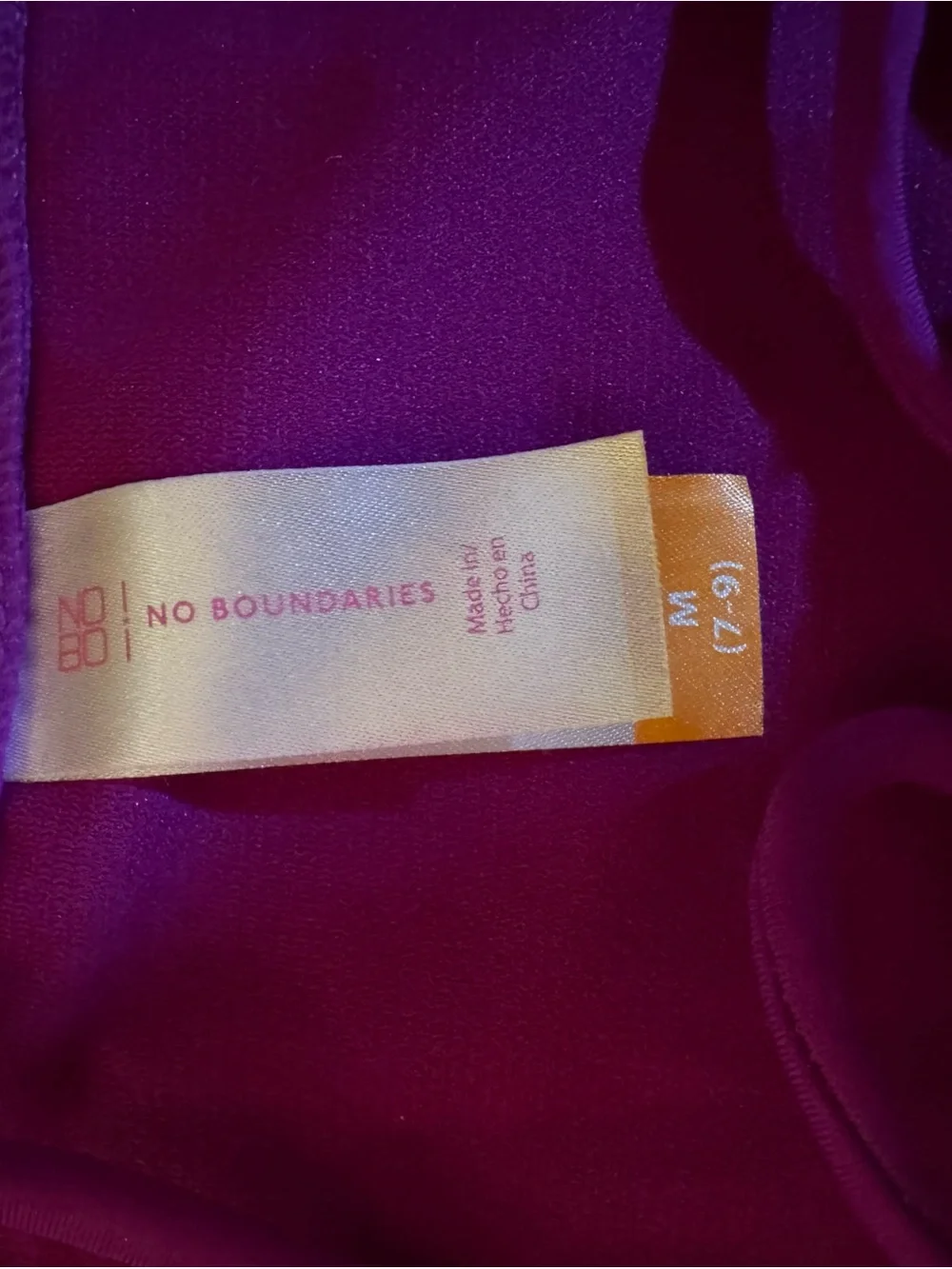 No Boundaries Deep Purple Tie-Side Bikini Bottoms